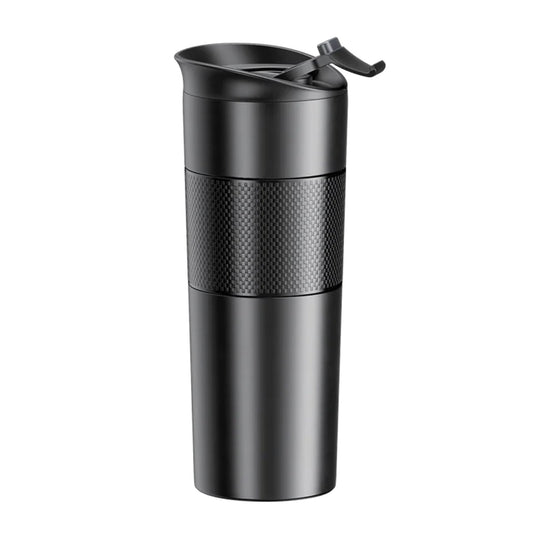 500ml Double-Walled Thermos Flask – Stainless Steel Insulated Travel Mug – Black&Blue – No Branding