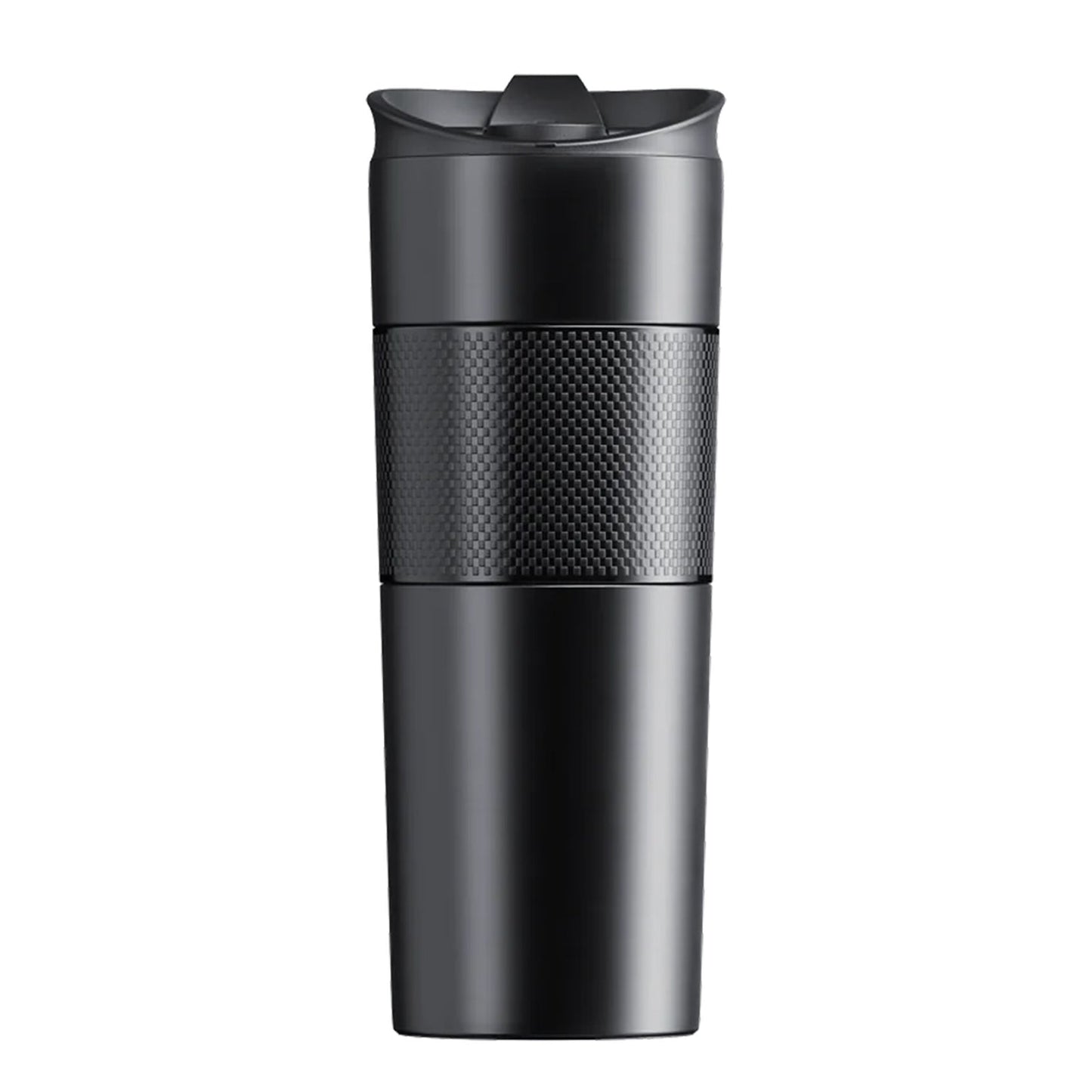 500ml Double-Walled Thermos Flask – Stainless Steel Insulated Travel Mug – Black&Blue – No Branding